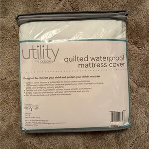 Quilted Waterproof Mattress Cover - White